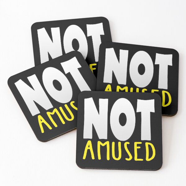 Item preview, Not Amused designed and sold by SassyClassyMe.