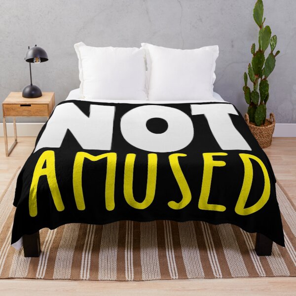 Item preview, Not Amused designed and sold by SassyClassyMe.