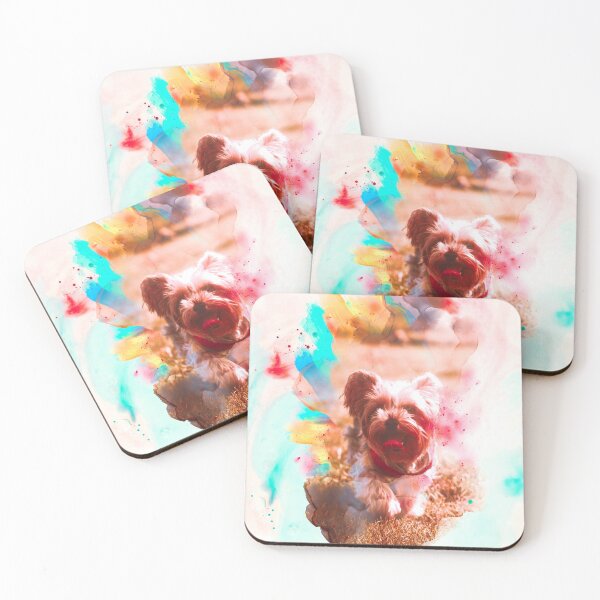 Item preview, Pintura de Yorkshire Terrier designed and sold by artworkbyrihen.