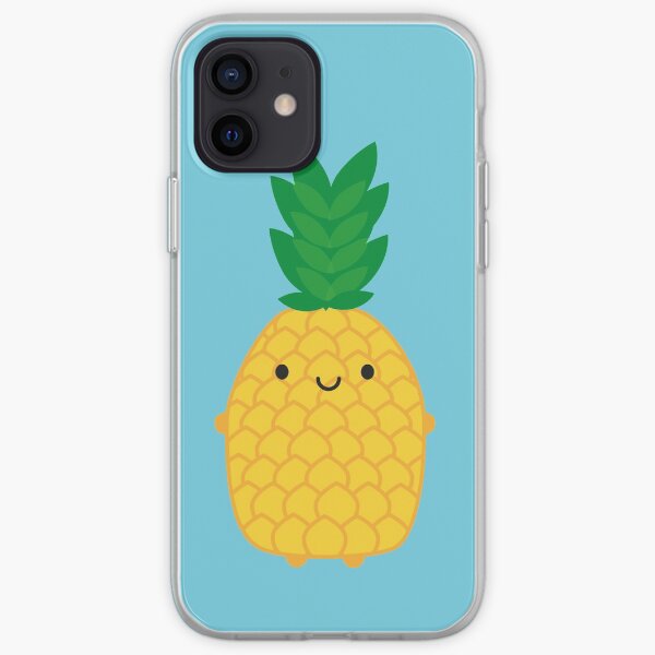 Kawaii Pineapple iPhone Soft Case