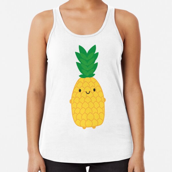 Monogrammed 'Watercolor Pineapple' Tank Top  Pineapple trend, Pineapple tank  top, S monogram