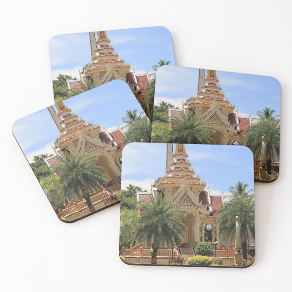 Item preview, Temple in Wat Chalong, Phuket, Thailand designed and sold by Kirsten Covington.