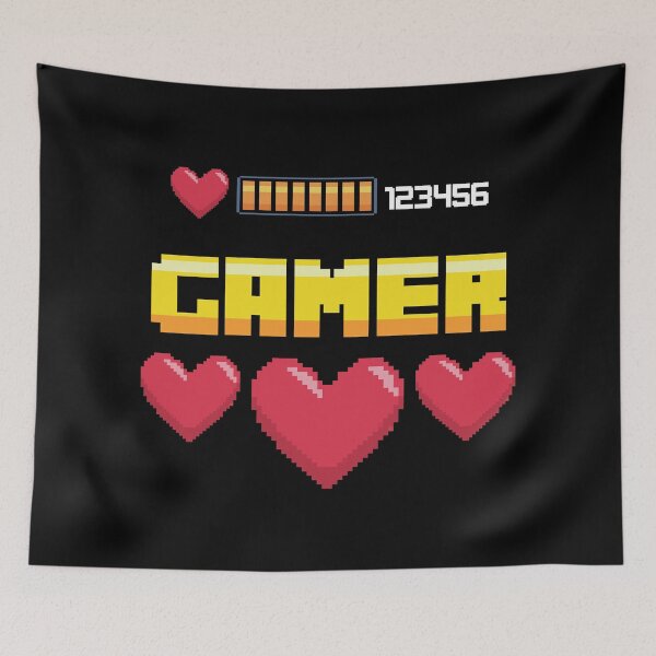 Item preview, The hearts of gamer designed and sold by Lefteris Betsis.