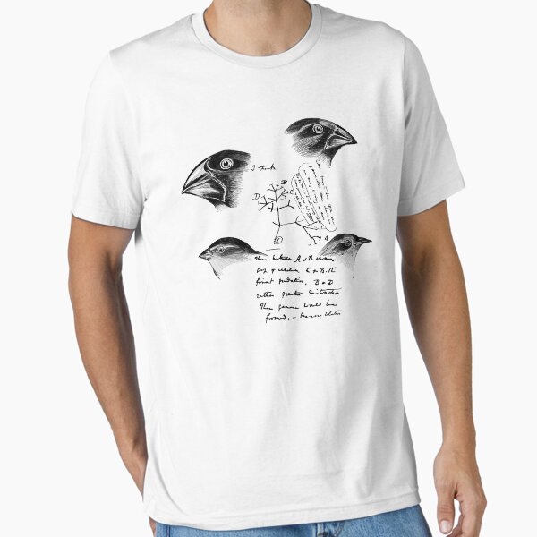Aperçu de l'œuvre Les pinsons de Darwin créée et vendue par HereticWear.