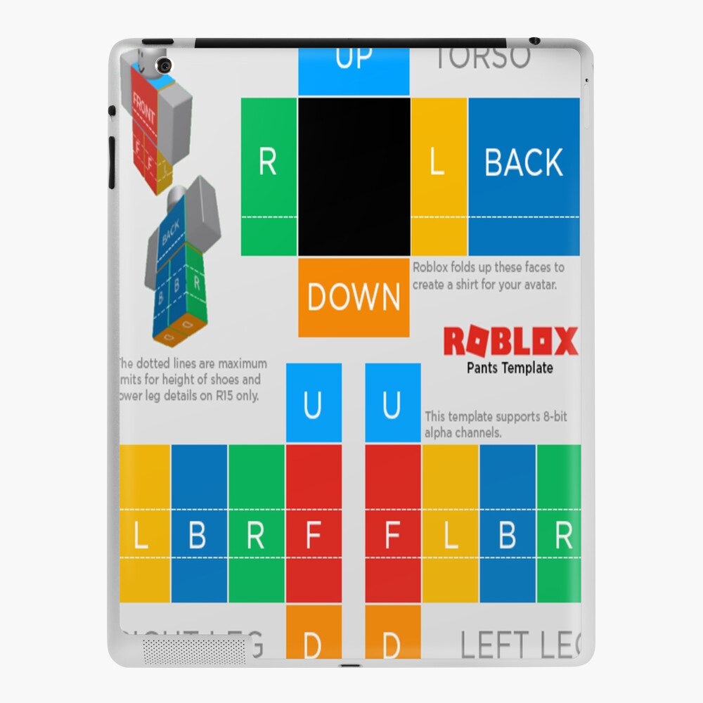 Robloc Shirt Ipad Case Skin By Strippedoaklog Redbubble - how to make shirts on roblox 2020 ipad