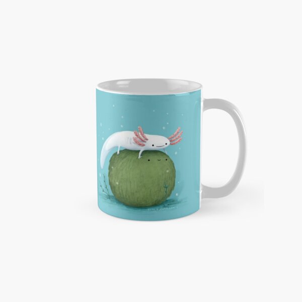 Axolotl on a Mossball Classic Mug