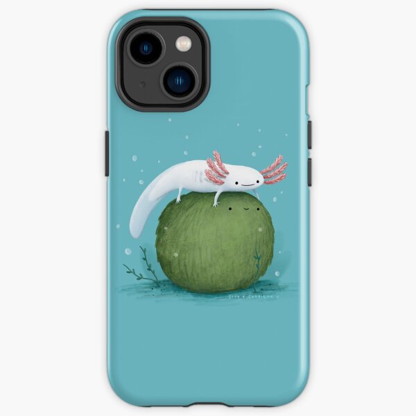 Axolotl on a Mossball iPhone Tough Case