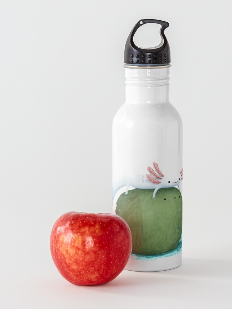 Alternate view of Axolotl on a Mossball Water Bottle