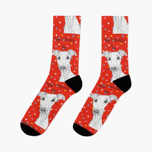 Item preview, Whippet Valentine's Day Greeting designed and sold by Adam Regester.