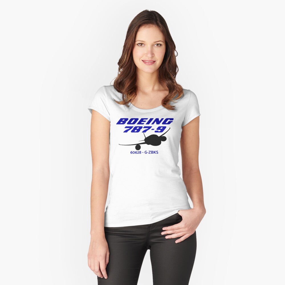 Item preview, Fitted Scoop T-Shirt designed and sold by AvGeekCentral.