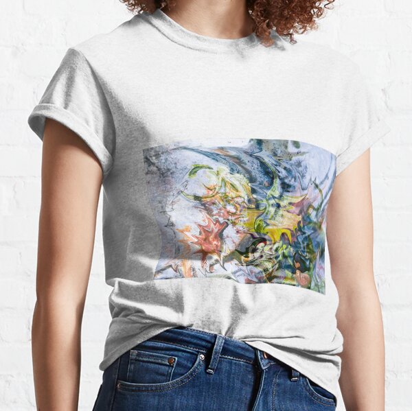 fluid objects art abstraction Classic T-Shirt