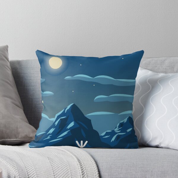 Item preview, Camping Tent living near Night Mountains - Fancy Camping Gift designed and sold by IslandLakeTree.
