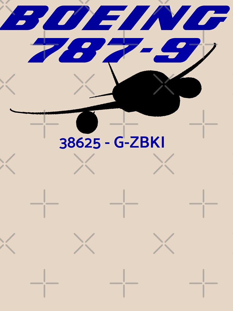 Boeing 787-9 38625 G-ZBKI (Black Print) by AvGeekCentral