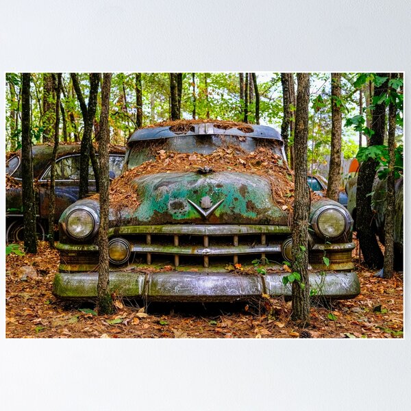 Item preview, Old Caddy into Trees designed and sold by dbvirago.