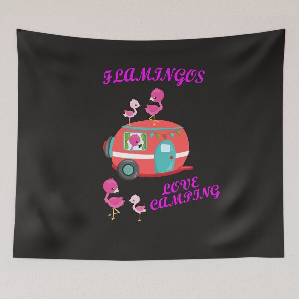 Item preview, Camping Flamingo designed and sold by Ibu83.