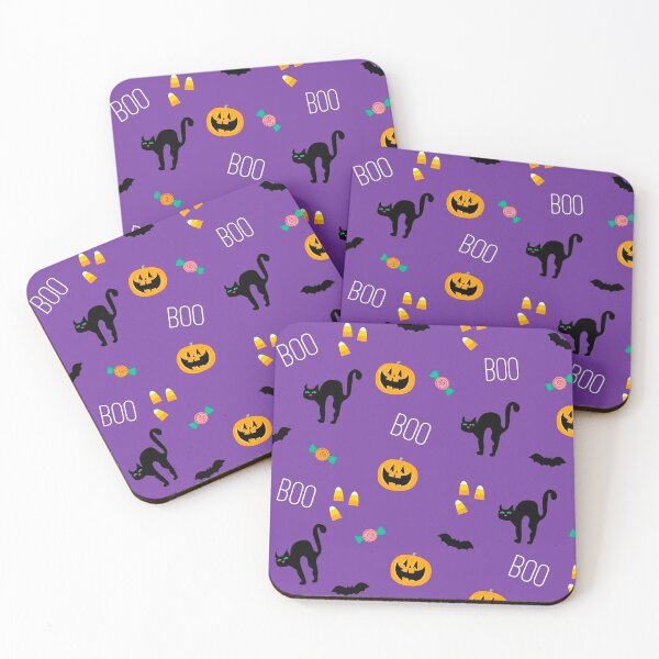 Item preview, BLACK CATS AND PUMPKINS designed and sold by haroulita.