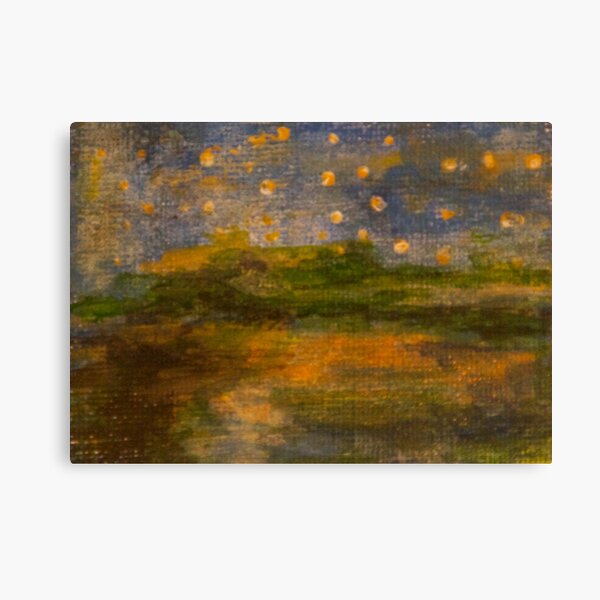 Blue Night Canvas Print