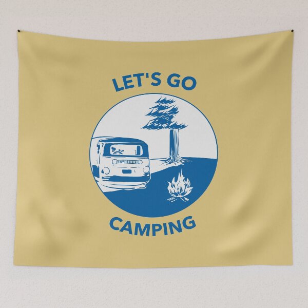 Item preview, Let's Go Camping designed and sold by teegear.