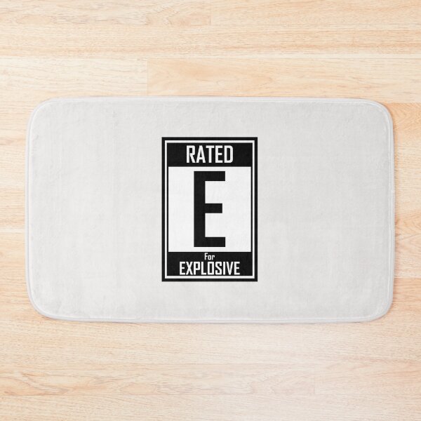 Item preview, Rated E For Explosive designed and sold by HiddenStar02.