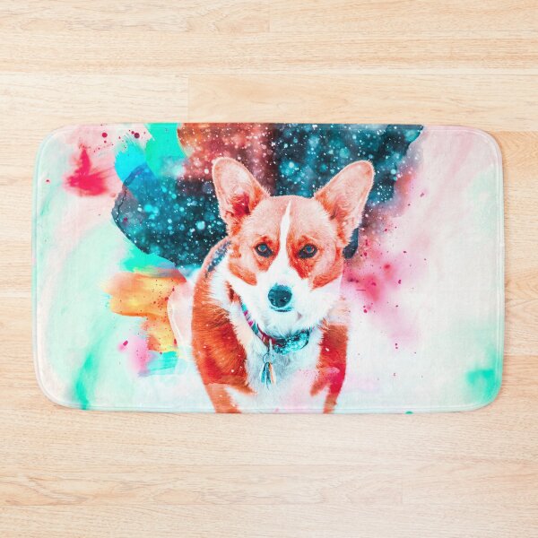 Item preview, Welsh Corgi Painting Illustration designed and sold by artworkbyrihen.