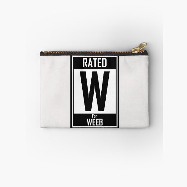 Item preview, Rated W For Weeb designed and sold by HiddenStar02.