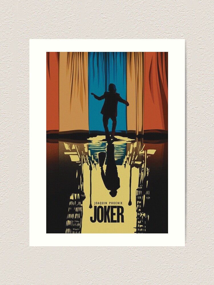Joaquin Phoenix Joker Poster Art Picture Print