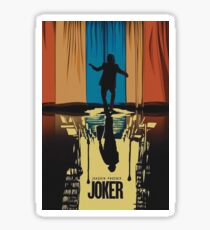 The Joker Joaquin Phoenix poster Sticker