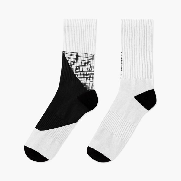 Item preview, Nordic color block black and white designed and sold by Delinda Graphic Studio.