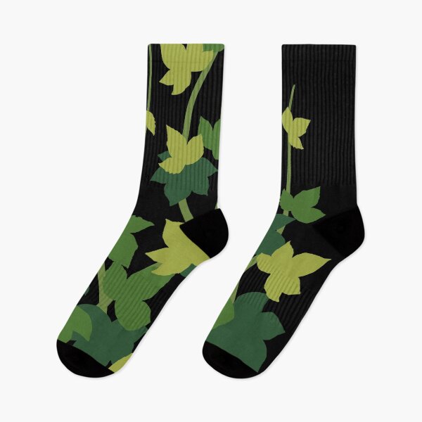 Item preview, Growning green leaf vines designed and sold by patternsbymira.