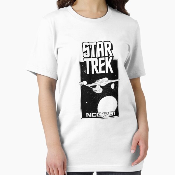 Item preview, Enterprise NCC 1701 Black and White designed and sold by Chaos Forge.