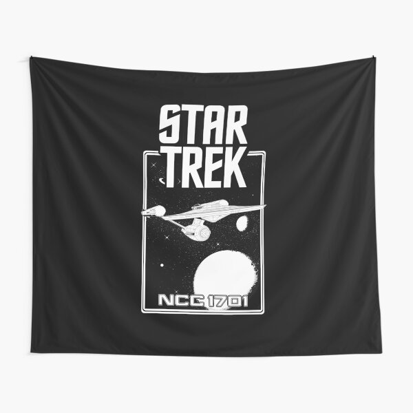 Item preview, Enterprise NCC 1701 Black and White designed and sold by Chaos Forge.