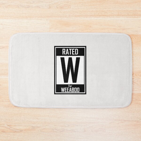 Item preview, Rated W For Weeaboo designed and sold by HiddenStar02.