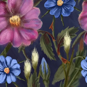 Artwork thumbnail, Moonlight Roses by Rasendyll
