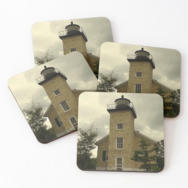 Item preview, lighthouse in copper harbor, michigan designed and sold by Lynne Prestebak.