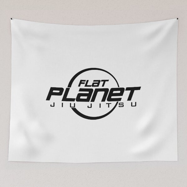 Item preview, Flat Planet Jiu-Jitsu Logo (Black) designed and sold by TheLastStand.