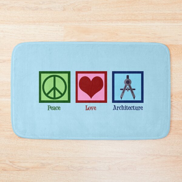 Item preview, Peace Love Architecture designed and sold by Epic Love Designs.