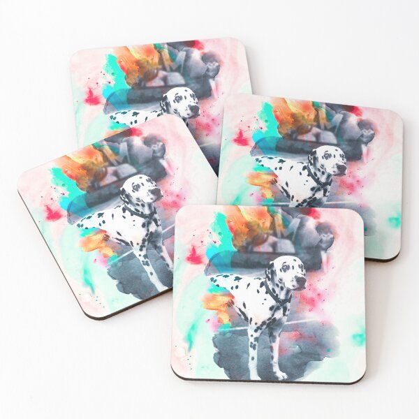 Item preview, Dalmatian Painting Illustration designed and sold by artworkbyrihen.
