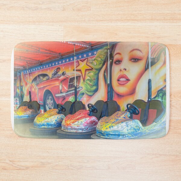 Item preview, Colourful fairground dodgems, Brighton designed and sold by Beverley Goodwin.