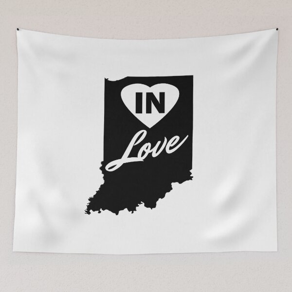 Item preview, In Love State of Indiana designed and sold by nerdchild.