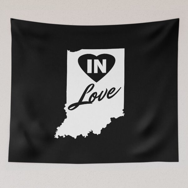 Item preview, State of Indiana IN Love designed and sold by nerdchild.