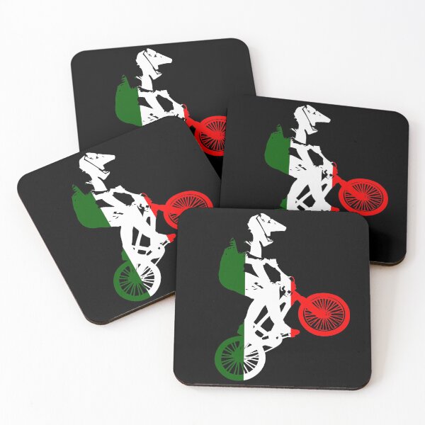 Artikelvorschau, T-Shirts mit italienischer Flagge für BMX-Weltmeisterschaften entworfen und verkauft von Scoopivich.