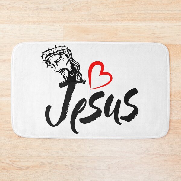 Item preview, I love you Jesus Christ typology | merry christmas designed and sold by KARTICK DUTTA.