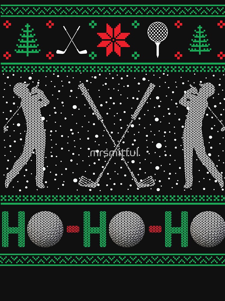 Funny Golf Golfer Golfing Ugly Christmas Xmas Pullover Hoodie for Sale by  mrsmitful