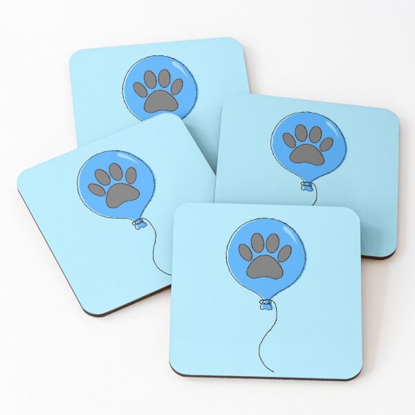 Item preview, Puppy Paw Print Blue Balloon  designed and sold by Almdrs.
