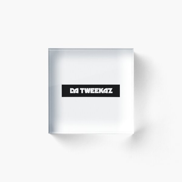 Da Tweekaz Logo Bloc acrylique