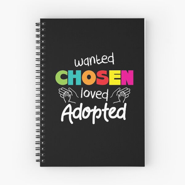 Item preview, Wanted Chosen Loved Adopted Gotcha Day Adoption Awareness designed and sold by Dressed For  Duty.