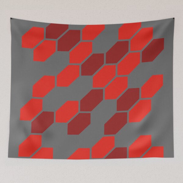 Item preview, Hex scale pattern red designed and sold by SirCrim.