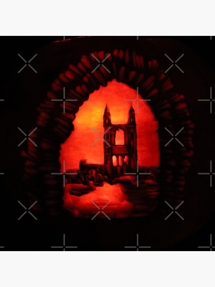 St Andrews Cathedral Pumpkin Carving by MotiBlack