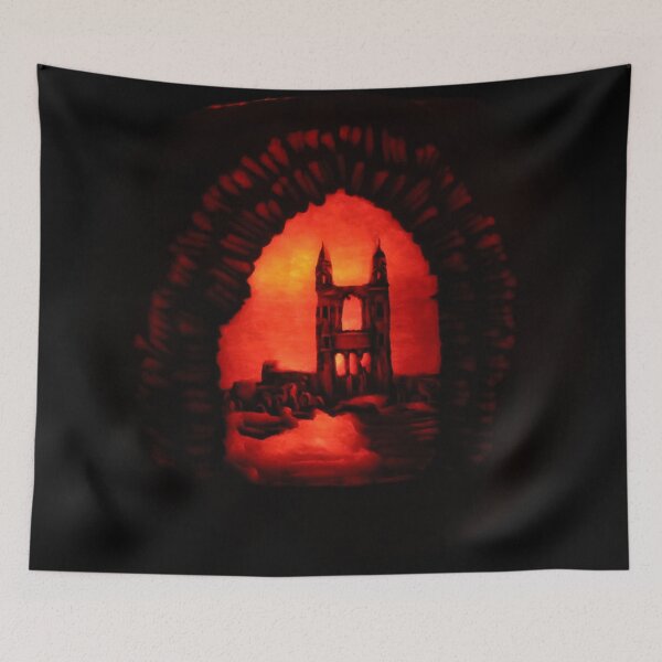Item preview, St Andrews Cathedral - Pumpkin Carving designed and sold by Moti Black.