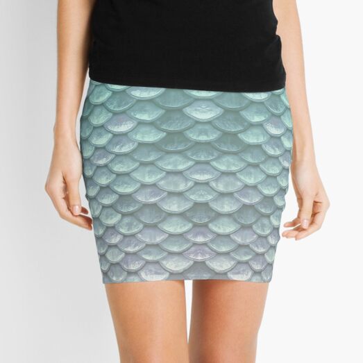 Girls Mermaid Skirt Scale Skirt Fish Tail Shimmering Scale Skirt